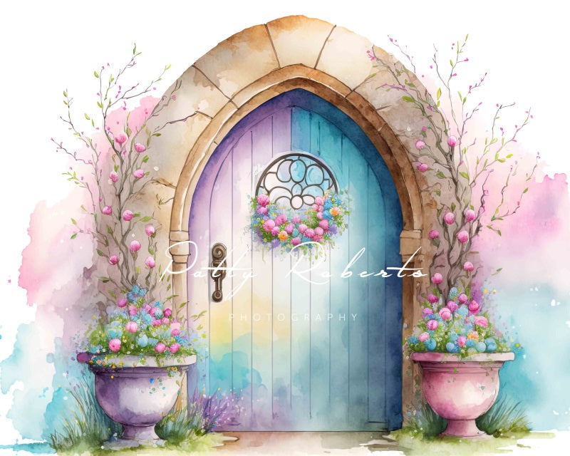 Kate Spring Enchanted Door Backdrop Flower Designed by Patty Robertss