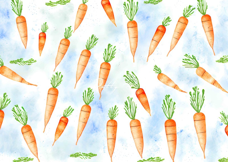 Kate Rain of Carrots Backdrop Designed by Patty Robertss