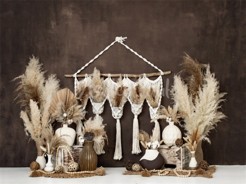 Kate Macrame Autumn Boho Backdrop Designed by Ashley Paul