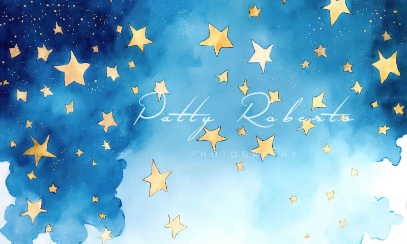 Kate Twinkle Star Backdrop Night Sky Designed by Patty Robertss