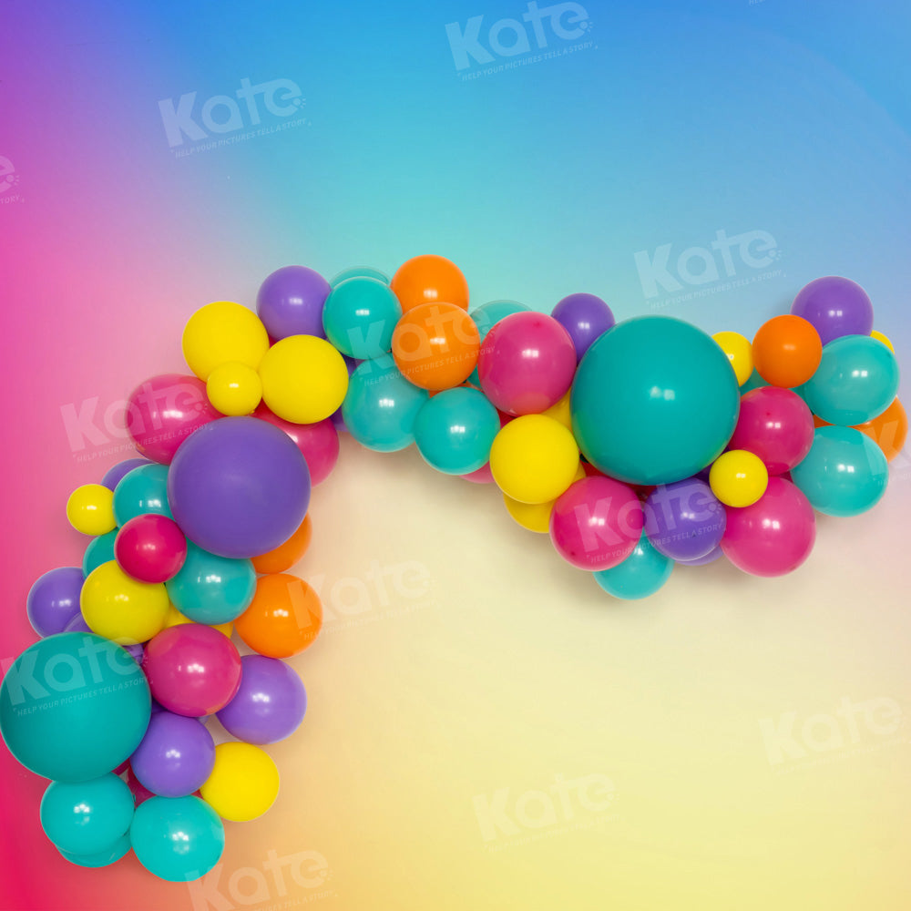 Kate Magic Balloon Party Backdrop Cake Smash Designed by Emetselch