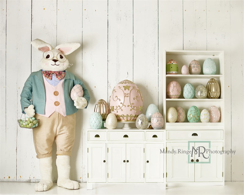 Kate Easter Bunny Kitchen Backdrop Designed by Mandy Ringe Photography