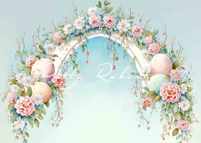 Kate Easter Blooms Backdrop Designed by Patty Robertss