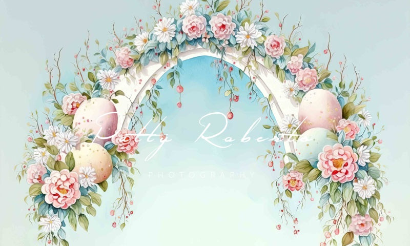 Kate Easter Blooms Backdrop Designed by Patty Robertss