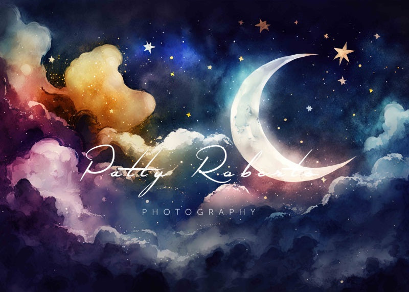 Kate Starry Night Serenade Backdrop Moon Designed by Patty Robertss