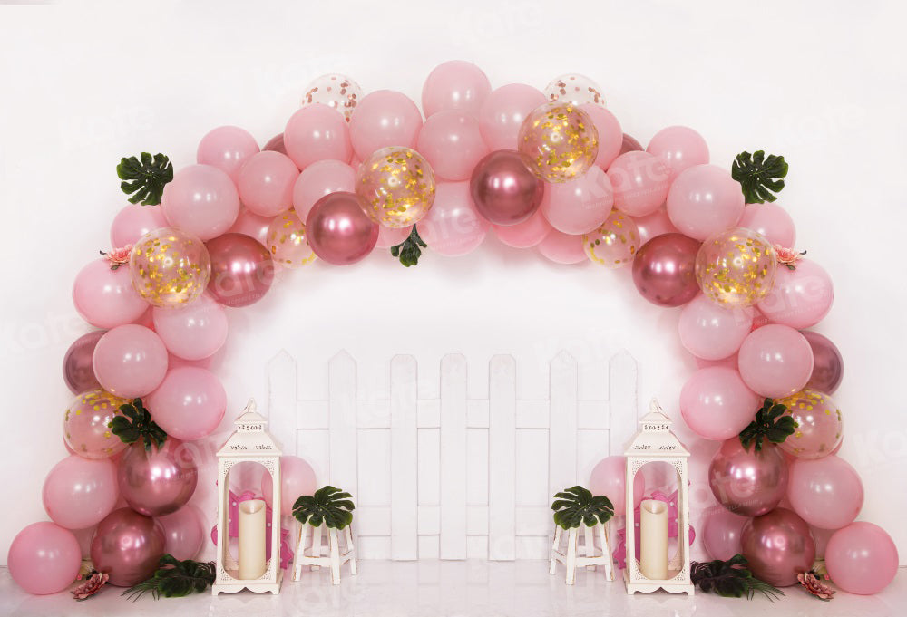 Kate Tropical Balloon Fence Backdrop for Photography