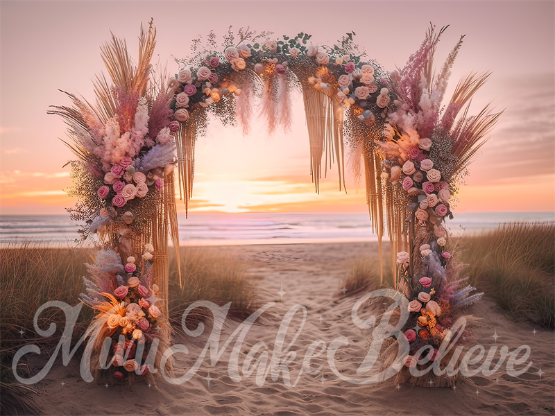 Kate Sunset Arch Backdrop Cake Smash Birthday Designed by Mini MakeBelieve