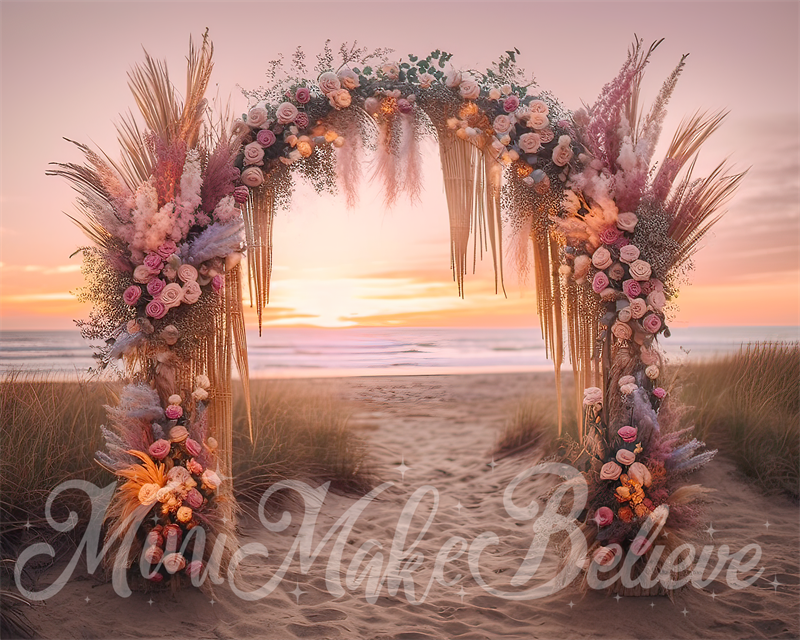 Kate Sunset Arch Backdrop Cake Smash Birthday Designed by Mini MakeBelieve