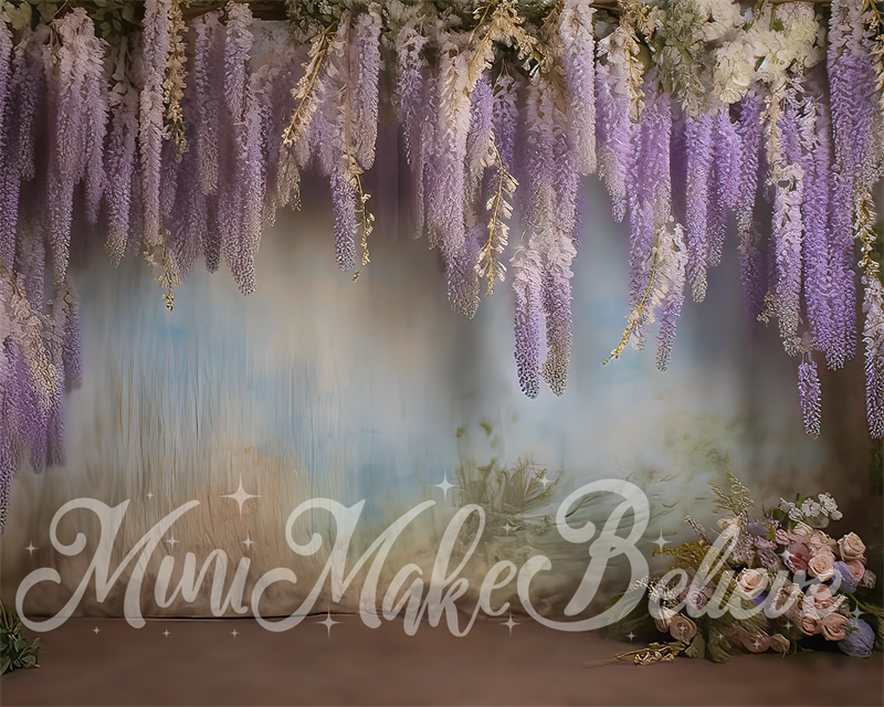 Kate Wisteria Floral Old Masters Backdrop Designed by Mini MakeBelieve