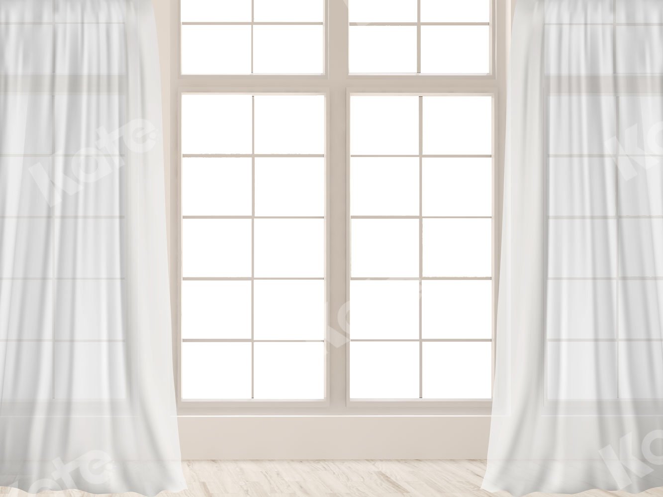 Kate White Window White Curtain Backdrop for Photography - Kate Backdrop AU