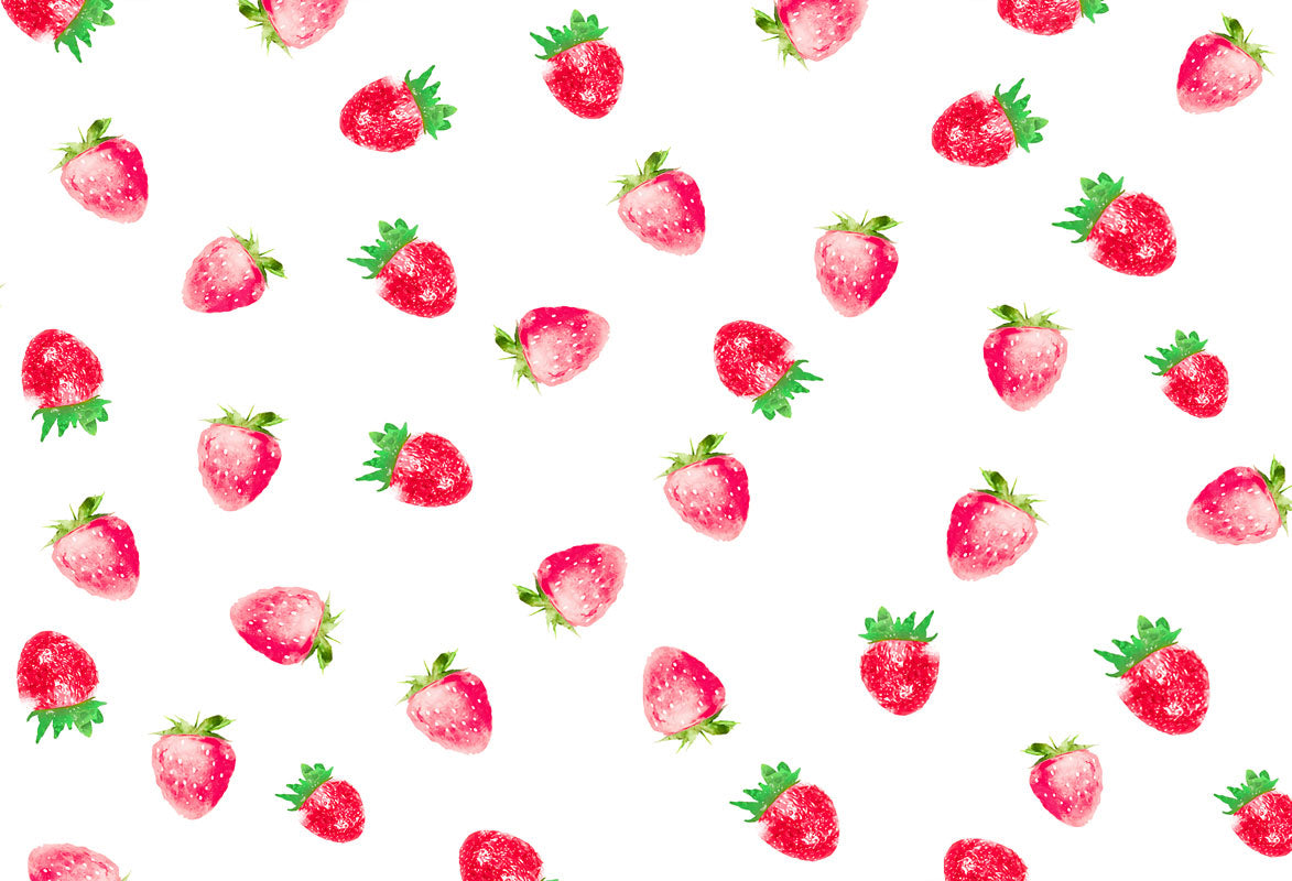 Kate Summer Backdrop Strawberry Designed by Chain Photography - Kate Backdrop AU