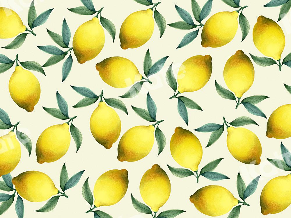 Kate Summer Backdrop Lemon Designed by Chain Photography - Kate Backdrop AU