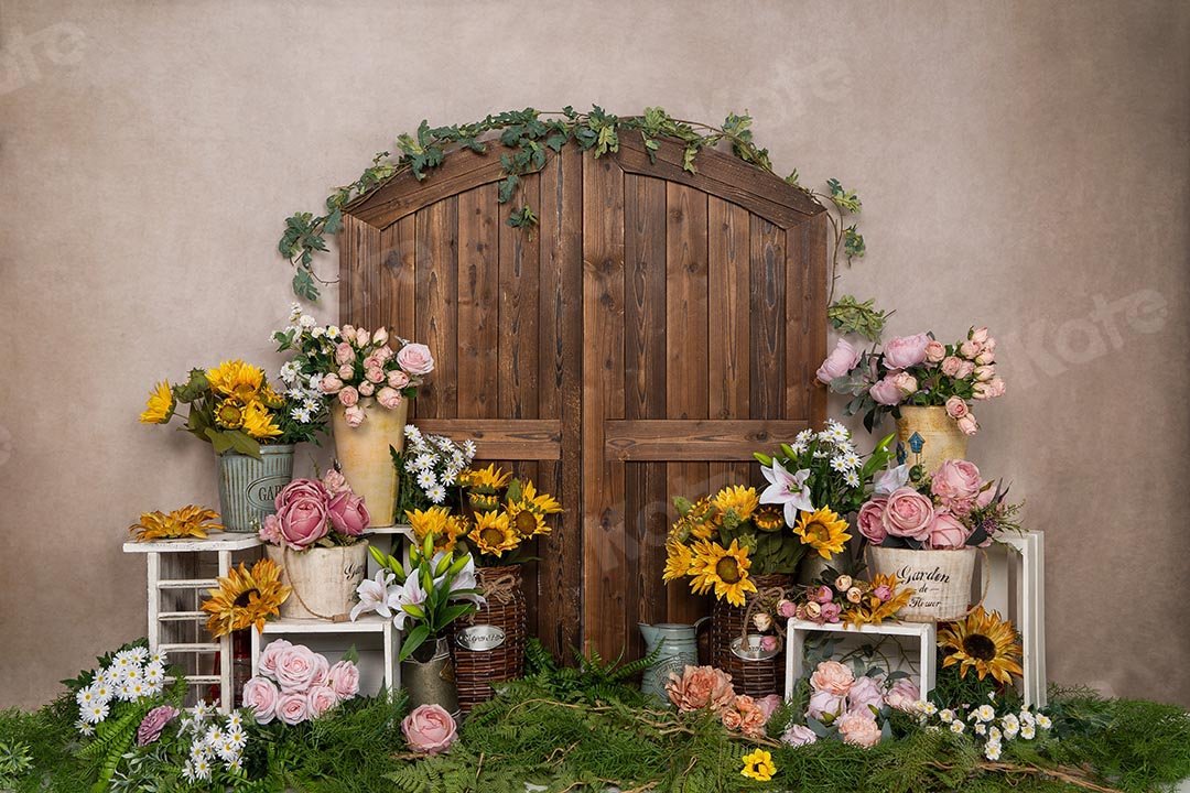 Kate Spring/mother's Day Flower Shop Cake Smash Backdrop Designed by Emetselch - Kate Backdrop AU