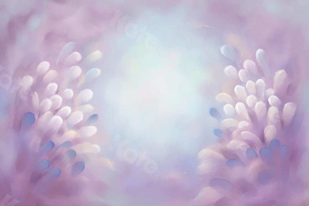 Kate Dreamy Purple Fine Art Flower Backdrop Designed by GQ - Kate Backdrop AU