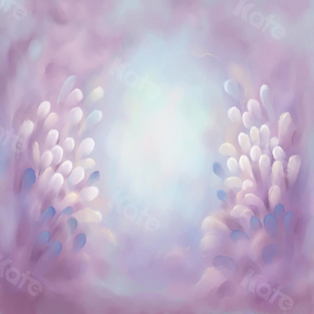 Kate Dreamy Purple Fine Art Flower Backdrop Designed by GQ - Kate Backdrop AU