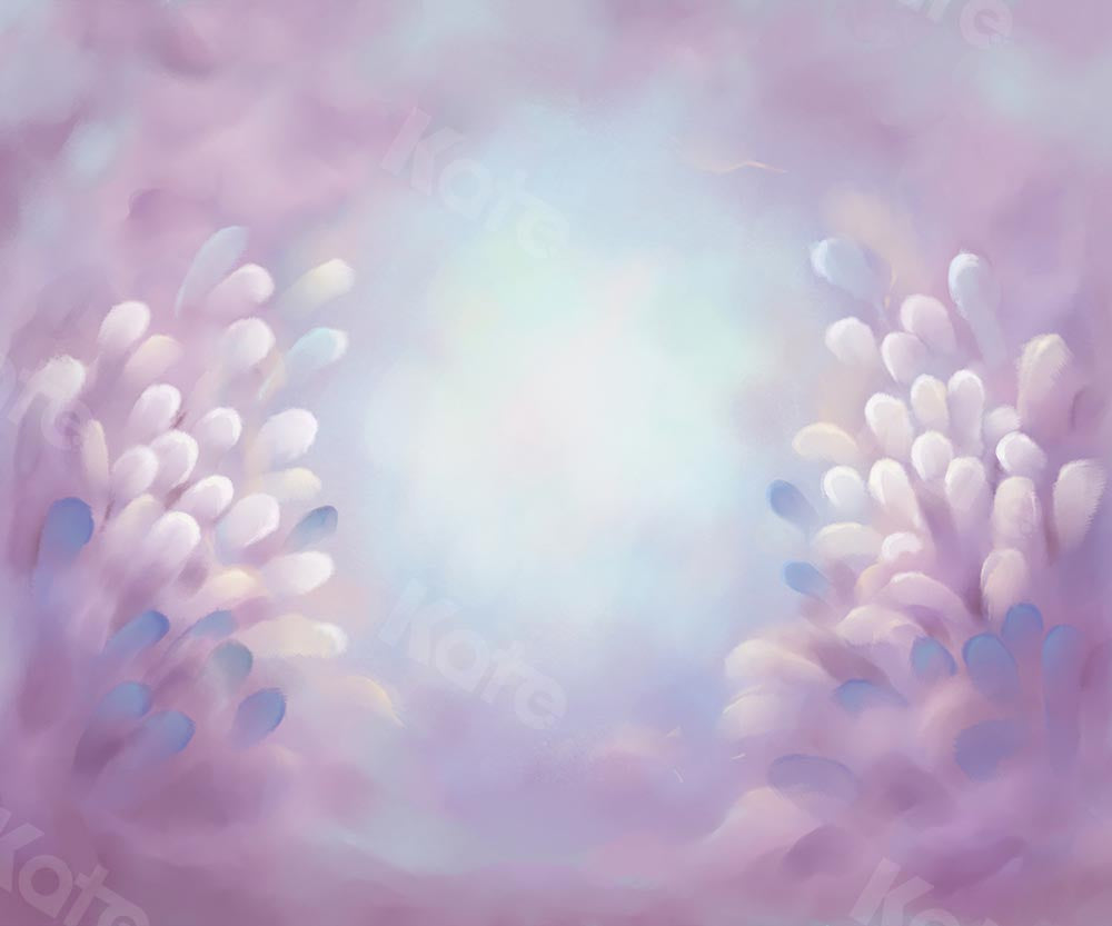 Kate Dreamy Purple Fine Art Flower Backdrop Designed by GQ - Kate Backdrop AU