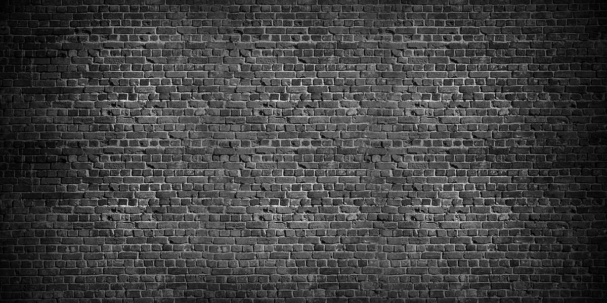 Kate Black Brick Wall for Photography - Kate Backdrop AU