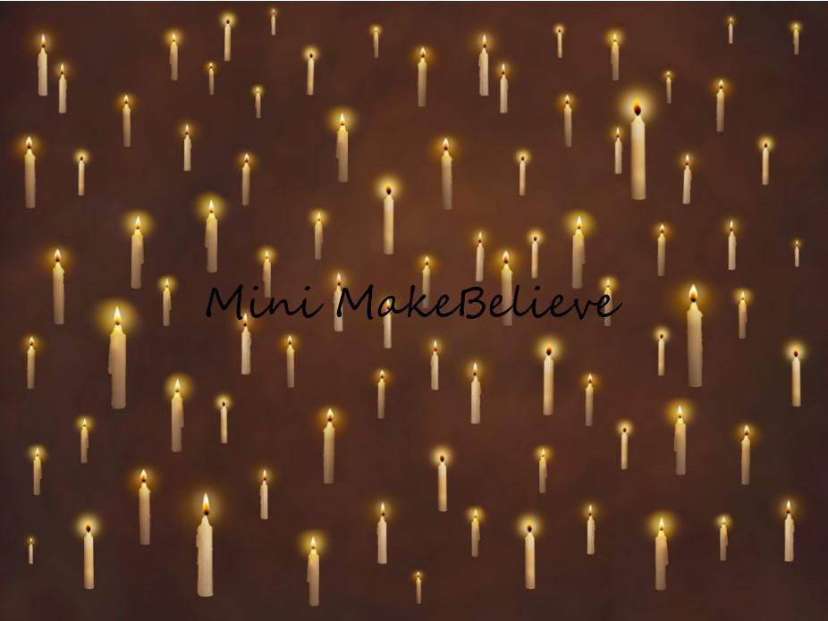 Kate Floating Candle Backdrop for Photography Designed by Mini MakeBelieve - Kate Backdrop AU