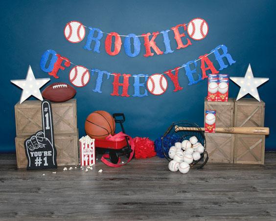 Kate Rookie of the Year Sports Backdrop Designed by Valerie Miranda - Kate Backdrop AU