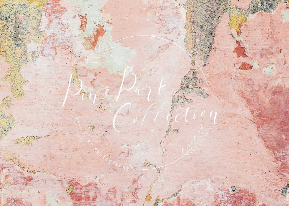 Kate Pink Stucco Wall Backdrop Designed By Pine Park Collection - Kate Backdrop AU