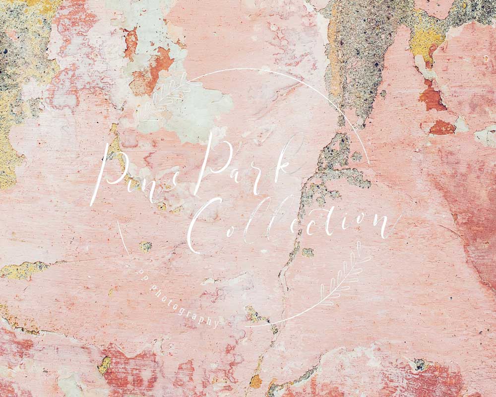 Kate Pink Stucco Wall Backdrop Designed By Pine Park Collection - Kate Backdrop AU