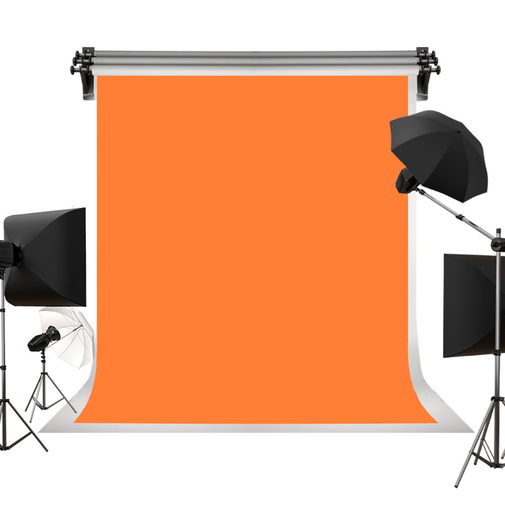 Kate Solid Orange Color Cloth Portrait Photography Backdrop(HGCSB) - Kate Backdrop AU