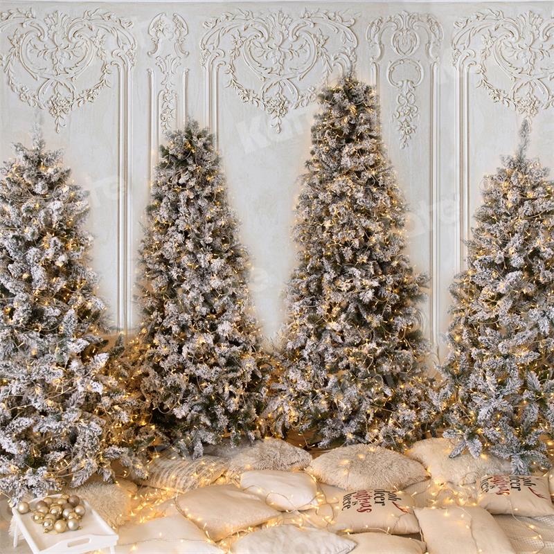 Kate Winter Backdrop Christmas Tree Indoor for Photography